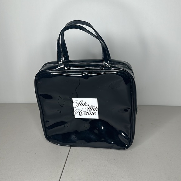 Saks 5th avenue makeup bag - Picture 2 of 10
